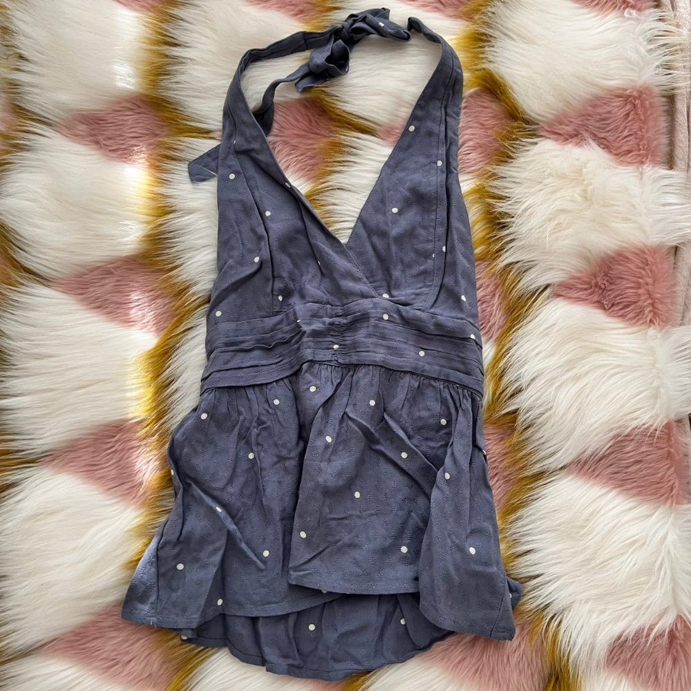 Abercrombie Woven Halter Top